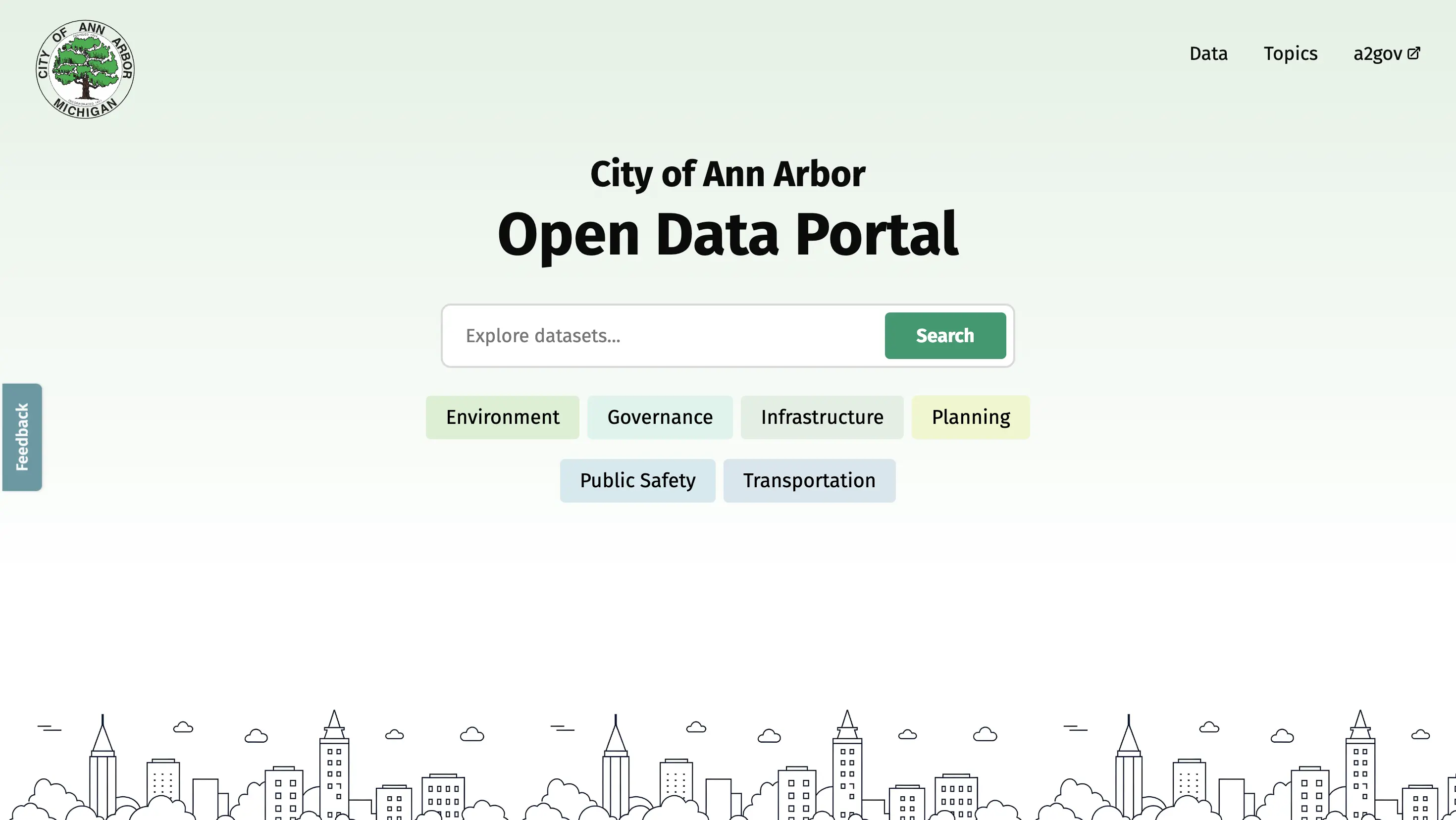 City of Ann Arbor portal