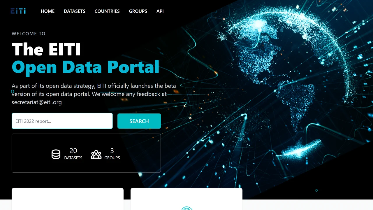 The EITI Open Data Portal