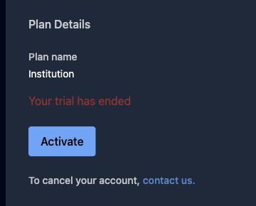 placeholder: plan details panel